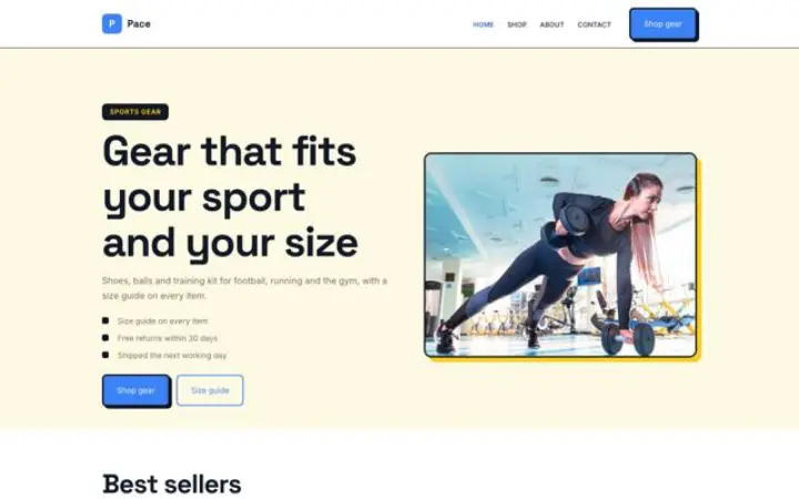 Weboldal sportbolt