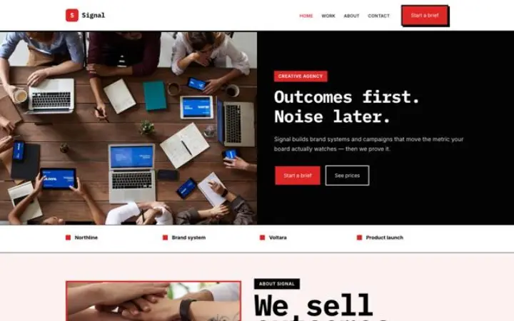 Weboldal kreatív / marketingügynökség