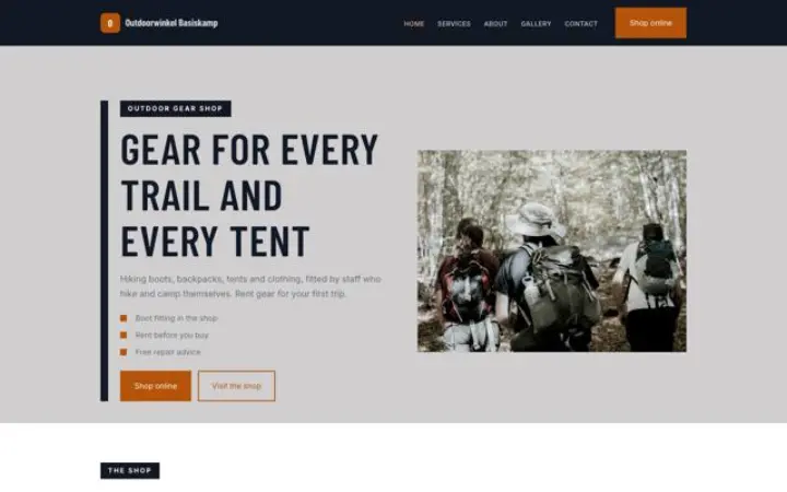 Weboldal outdoor bolt