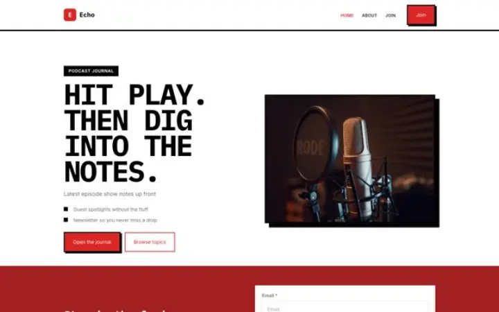 Téma: Echo