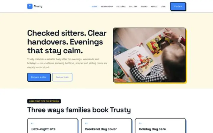Téma: Trusty