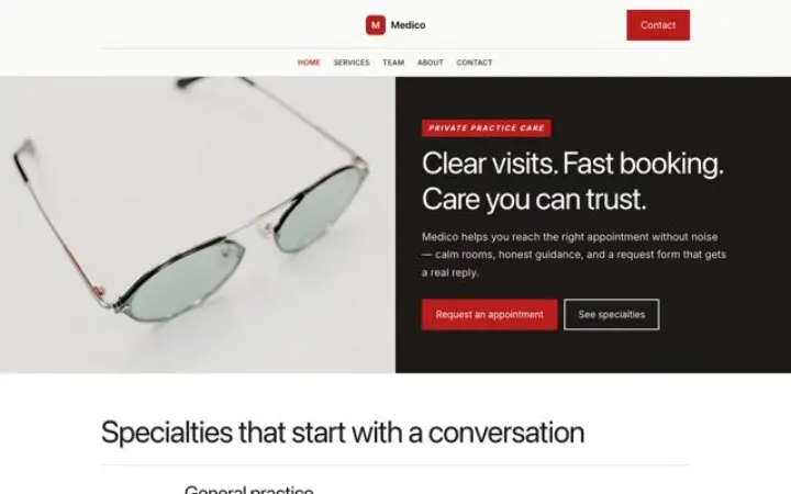 Weboldal orvos