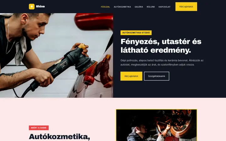 Téma: Shine