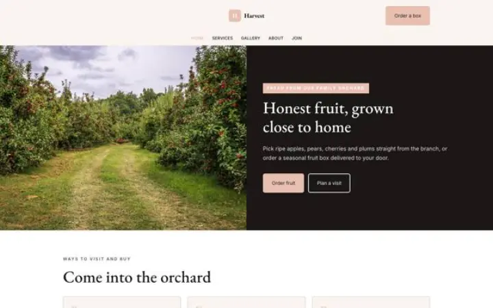 Téma: Harvest