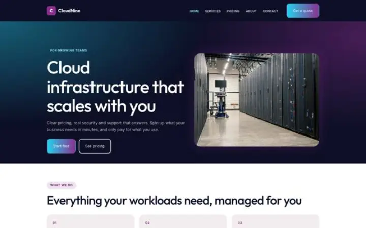 Téma: CloudNine
