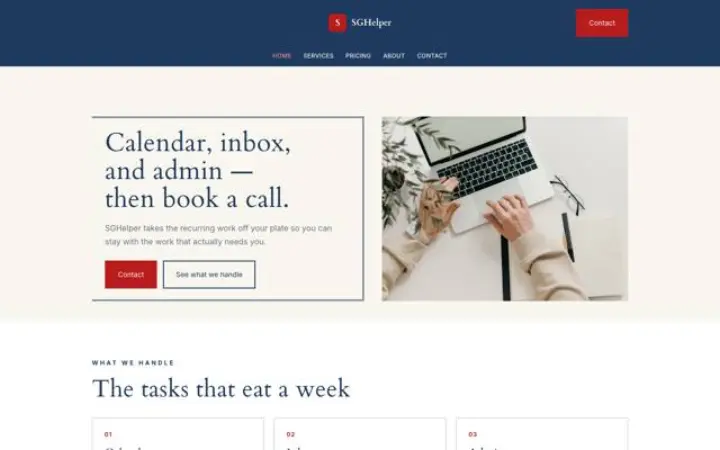 Weboldal virtuális asszisztens